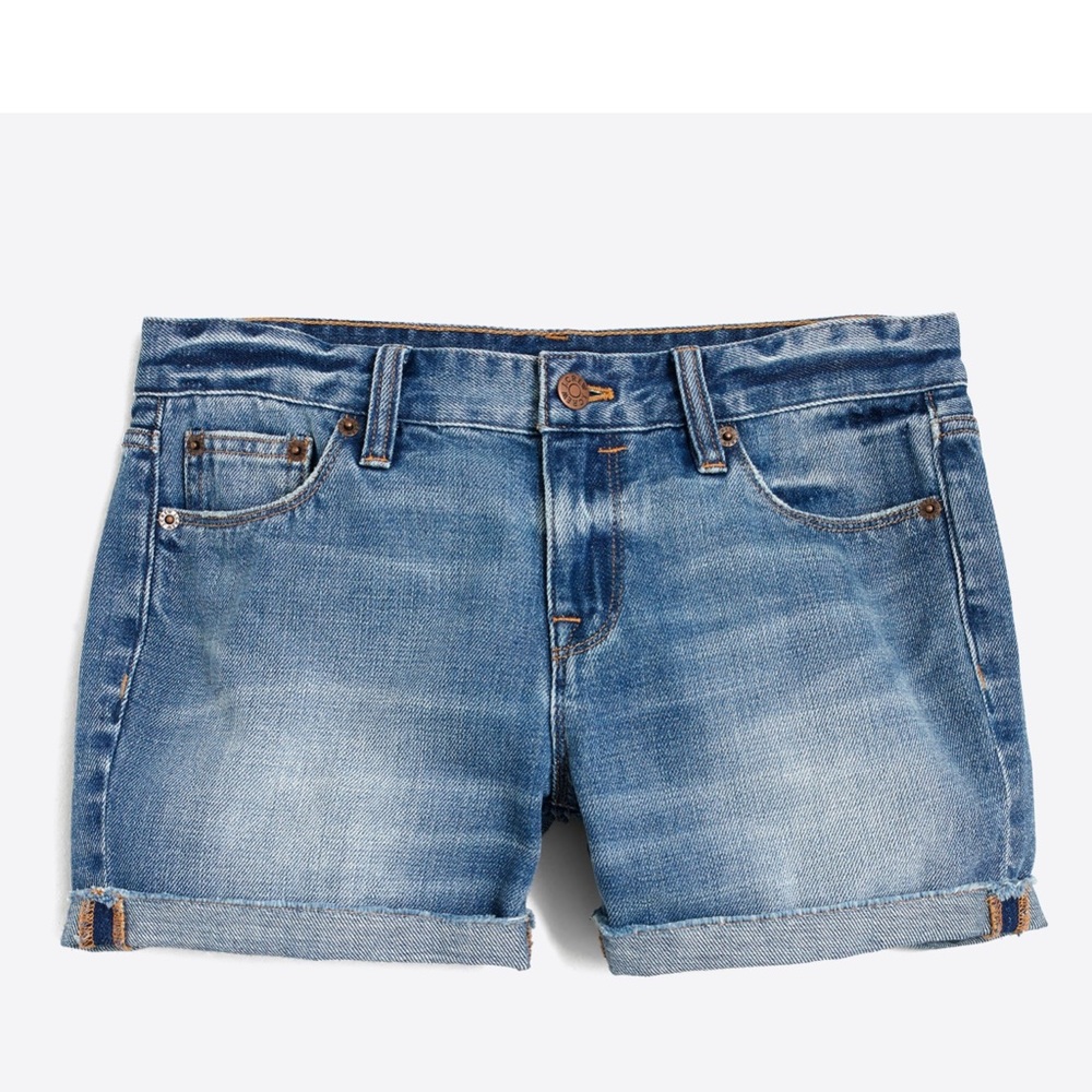 J.Crew - Cutest Cut Off Denim Shorts. Size 25